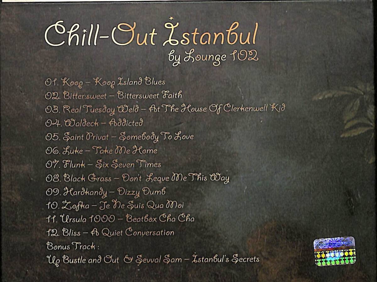 Chıll Out İstanbul 2008 By Lounge 102 CD (İkinci El) CD4662 - 2