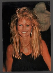 Chiristie Brinkley Büyük Boy Kartpostal KRT4907 - Gökçekoleksiyon