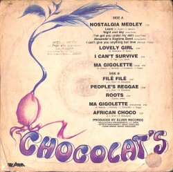 Chocolat's - African Choco LP PLAK (Açıklamayı Okuyunuz) PLK26730 - 2