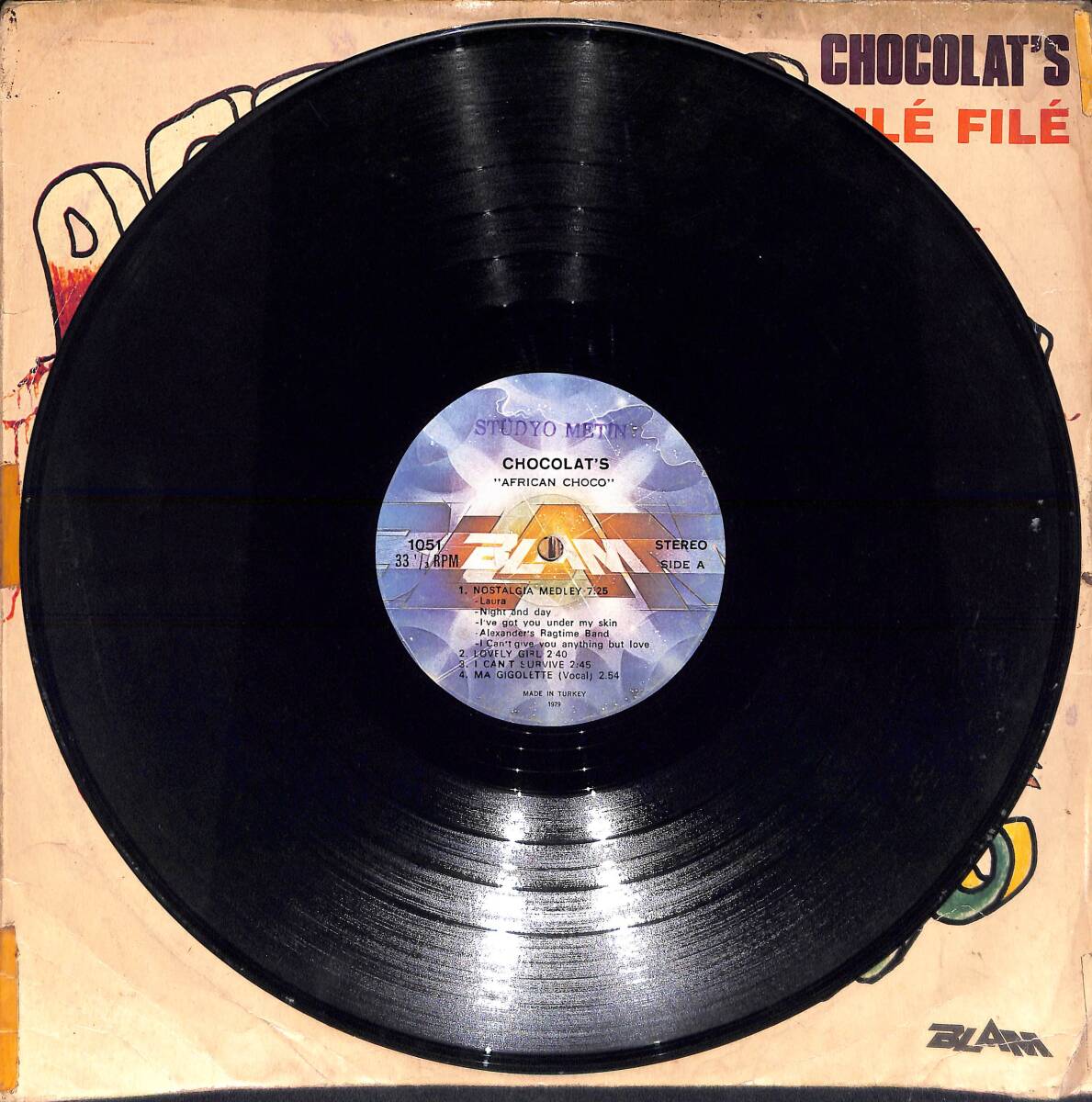 Chocolat's - African Choco LP PLAK (Açıklamayı Okuyunuz) PLK26730 - 3