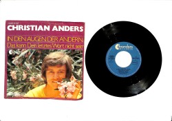 Christian Anders – In Den Augen Der Andern & Das Kann Dein Letztes Wort Nicht Sein 45′lik Plak (10/8) PLK27374 - 1