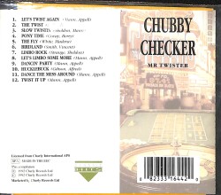 Chubby Checker - Mr Twister CD (İkinci El) CD5836 - 2