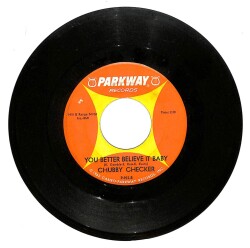 Chubby Checker - She Wants T Swim - You Better Believe It Baby (107) PLK16569 - 2