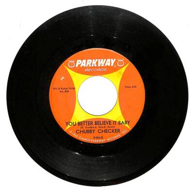 Chubby Checker - She Wants T Swim - You Better Believe It Baby (107) PLK16569 - 2