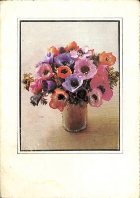 Çiçek Temalı Açılır Kapak Kartpostal KRT11913 - 1