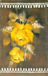 Çiçek Temalı Açılır Kapaklı Kartpostal KRT2718 - Gökçekoleksiyon