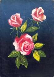 Çiçek Temalı Açılır Kapaklı Kartpostal KRT2733 - 1