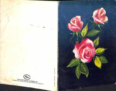 Çiçek Temalı Açılır Kapaklı Kartpostal KRT2733 - 2
