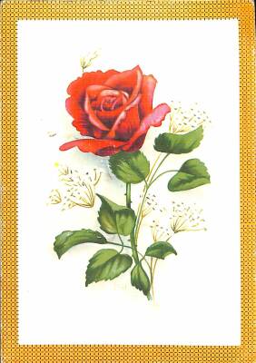 Çiçek Temalı Açılır Kapaklı Kartpostal KRT2734 - 1
