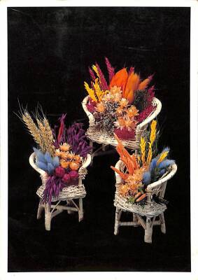 Çiçek Temalı Kartpostal KRT2970 - 1