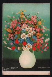 Çiçek Temalı Kartpostal KRT3047 - Gökçekoleksiyon