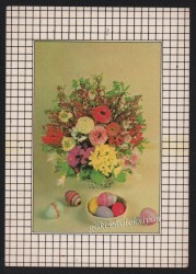 Çiçek Temalı Kartpostal KRT3154 - Gökçekoleksiyon