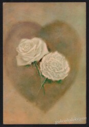 Çiçek Temalı Kartpostal KRT3332 - Gökçekoleksiyon