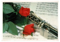 Çiçek Temalı Kartpostalı KRT9755 - Gökçekoleksiyon