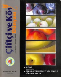 Çiftçi Ve Köy Dünyası Sayı 344 AĞUSTOS 2013 NDR76148 - Gökçekoleksiyon