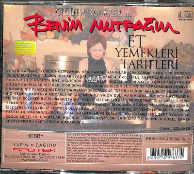Çiğdem Solaker İle Benim Mutfağım Et Yemekleri Tarifleri VCD Film VCD13625 - 2