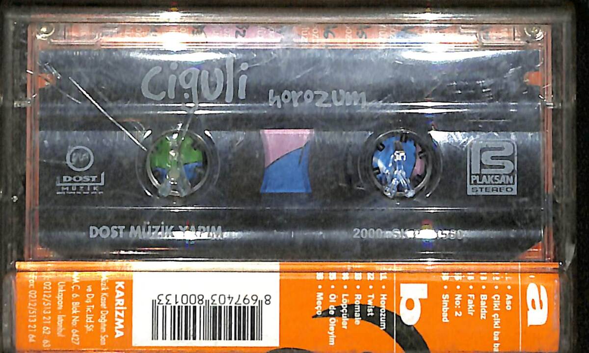 Ciguli - Horozum Kaset (Sıfır Kaset) KST29244 - 2