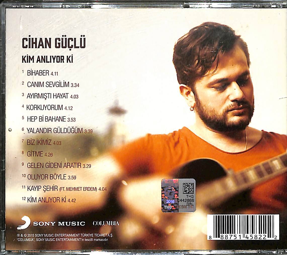 Cihan Güçlü - Kim Anlıyor ki - İmzalı CD (İkinci El) CD4329 - 2