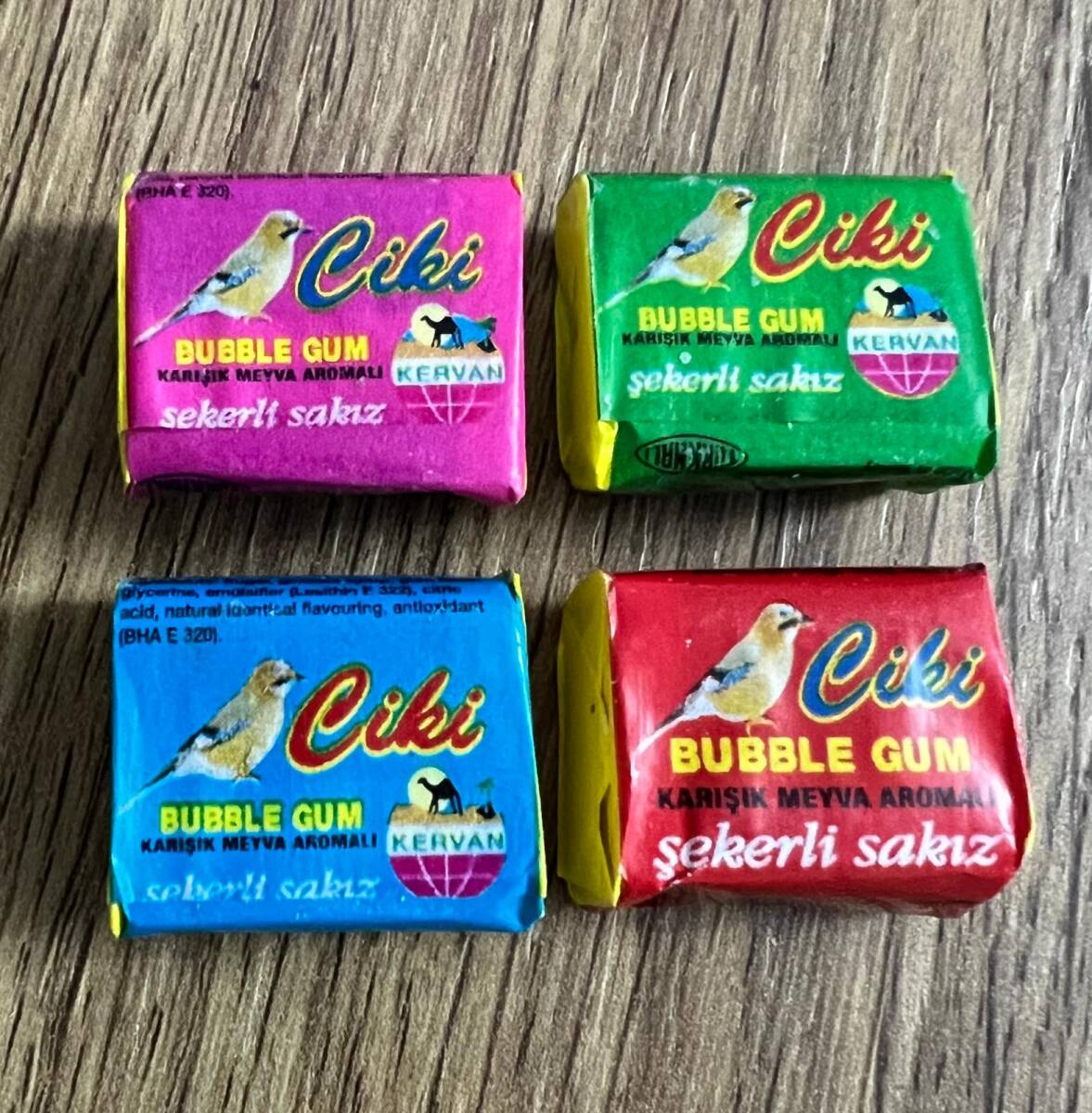 CİKİ (KERVAN) 1998 Şekerli Sakız Ful Set # SKZ1870 - 3