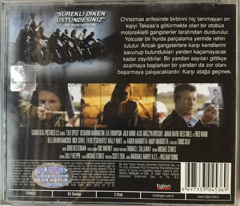 Çıkış Hızı VCD Film VCD5097 - 2