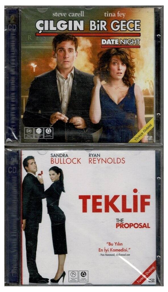 Çılgın Bir Gece Teklif - 2 Adet VCD Film VCD1104 - 1
