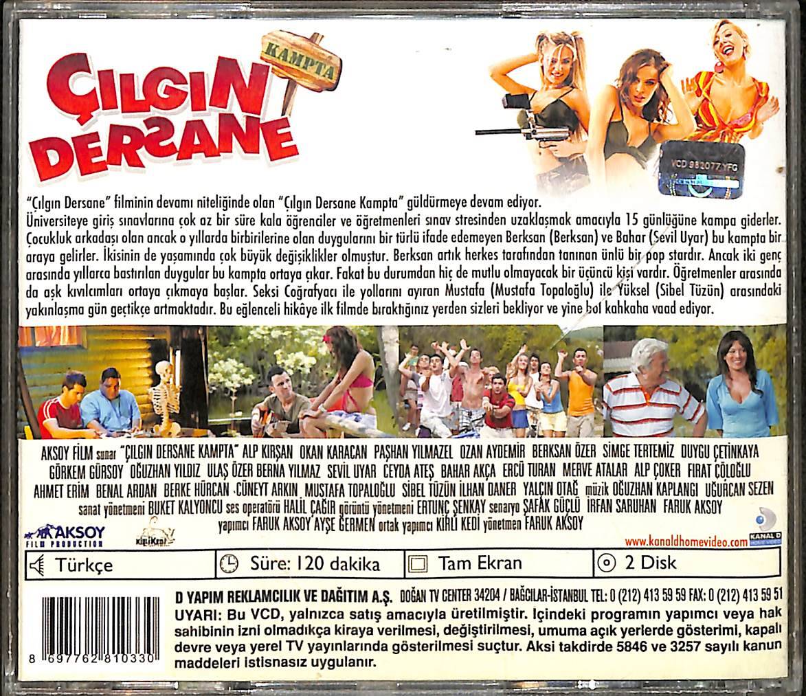 Çılgın Dershane Kampta Orjinal VCD Film VCD29017 - 2