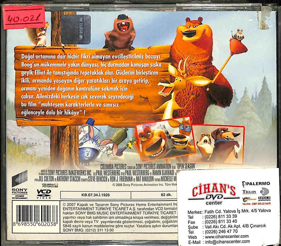 Çılgın Dostlar - Open Season VCD Film VCD15079 - 2