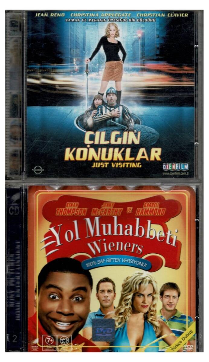 Çılgın Konuklar Yol Muhabbeti - 2 Adet VCD Film VCD1359 - 1