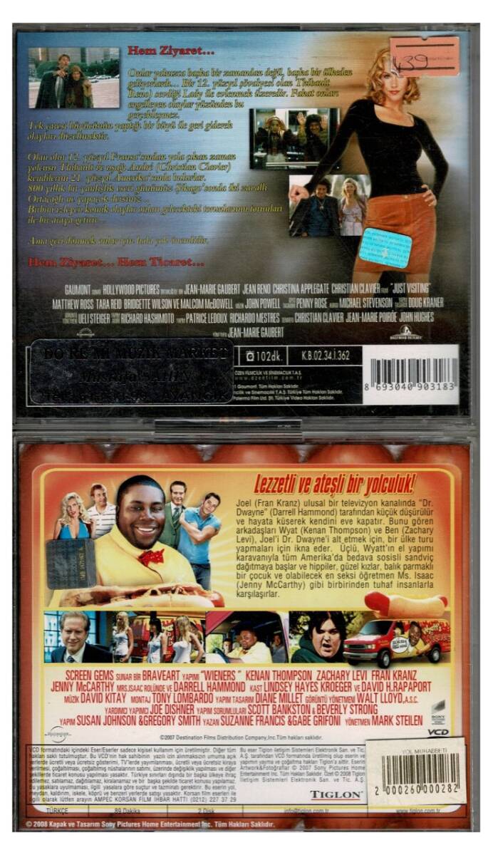Çılgın Konuklar Yol Muhabbeti - 2 Adet VCD Film VCD1359 - 2