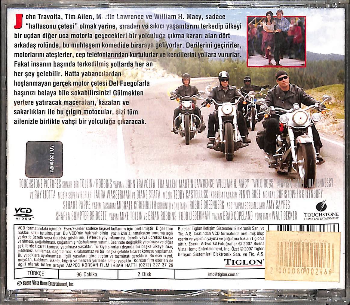 Çılgın Motorcular – Wild Hogs (2007) Orijinal VCD Film VCD28398 - 2