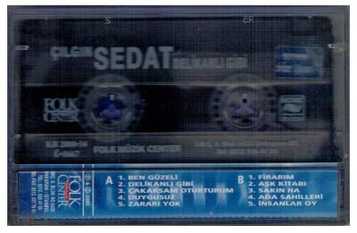 Çılgın Sedat - Delikanlı Gibi Kaset (İkinci El Kaset) KST419 - 4