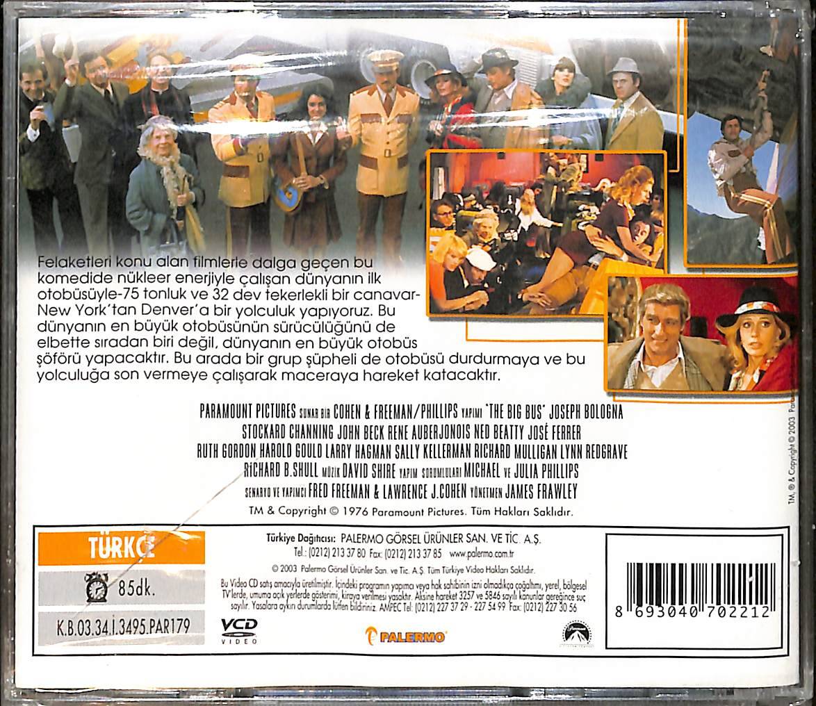 Çılgın Yolculuk - The Big Bus (1976) Orjinal VCD Film ***ÇOK NADİR FİLM*** VCD28532 - 2