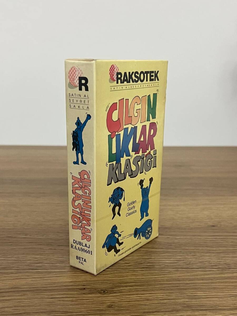 ÇILGINLIKLAR KLASİĞİ - BETA - Açılmamış Jelatininde Çizgi Filim Video Kaset DVD2840 - 3