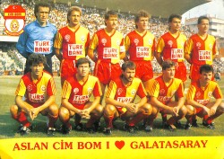 CimBom 1989-1990 Takım Kadrosu Kartpostal (Orta Boy) KRT22297 - Gökçekoleksiyon