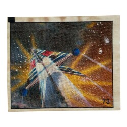 Cin Cin Uzay Serisi No 73 Sakız Kağıdı Stickers # SKZ1736 (E) - 2