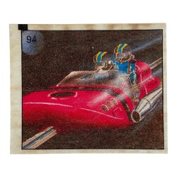 Cin Cin Uzay Serisi No 94 Sakız Kağıdı Stickers # SKZ1738 (E) - 1