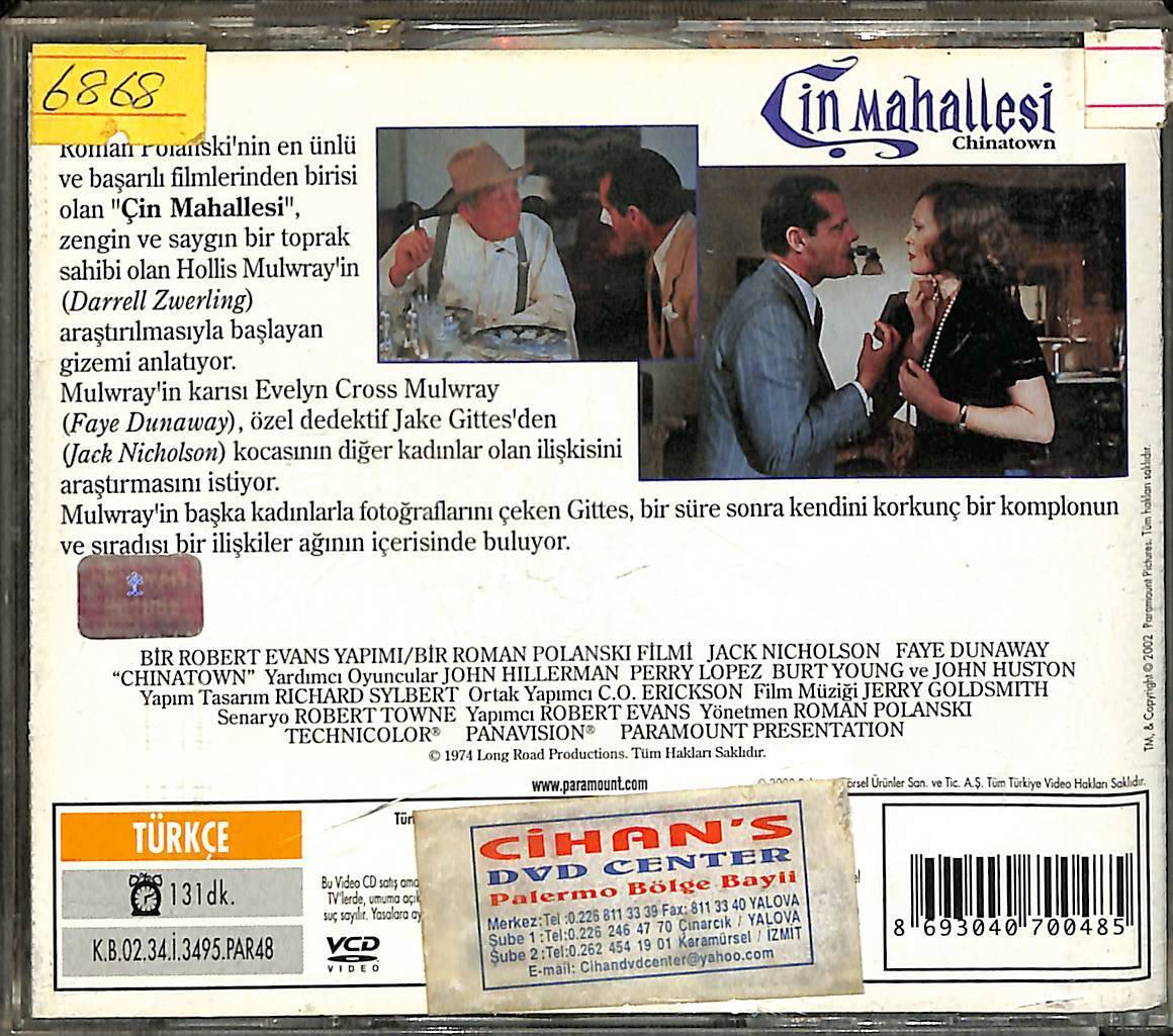 Çin Mahallesi (Jack Nicholson) VCD Film VCD15898 - 2