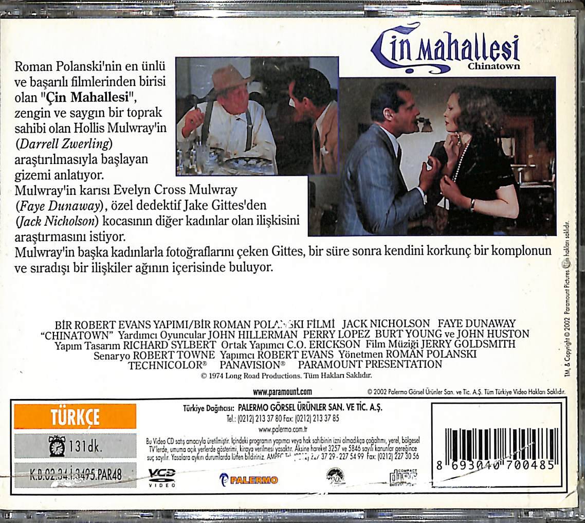 Çin Mahallesi VCD Film (İkinci El - 10/7) VCD26522 - 2
