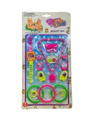 Çin Malı Plastik Oyuncak Takı Toka Seti (Sıfır Ürün) AOB4609 (N) - Gökçekoleksiyon