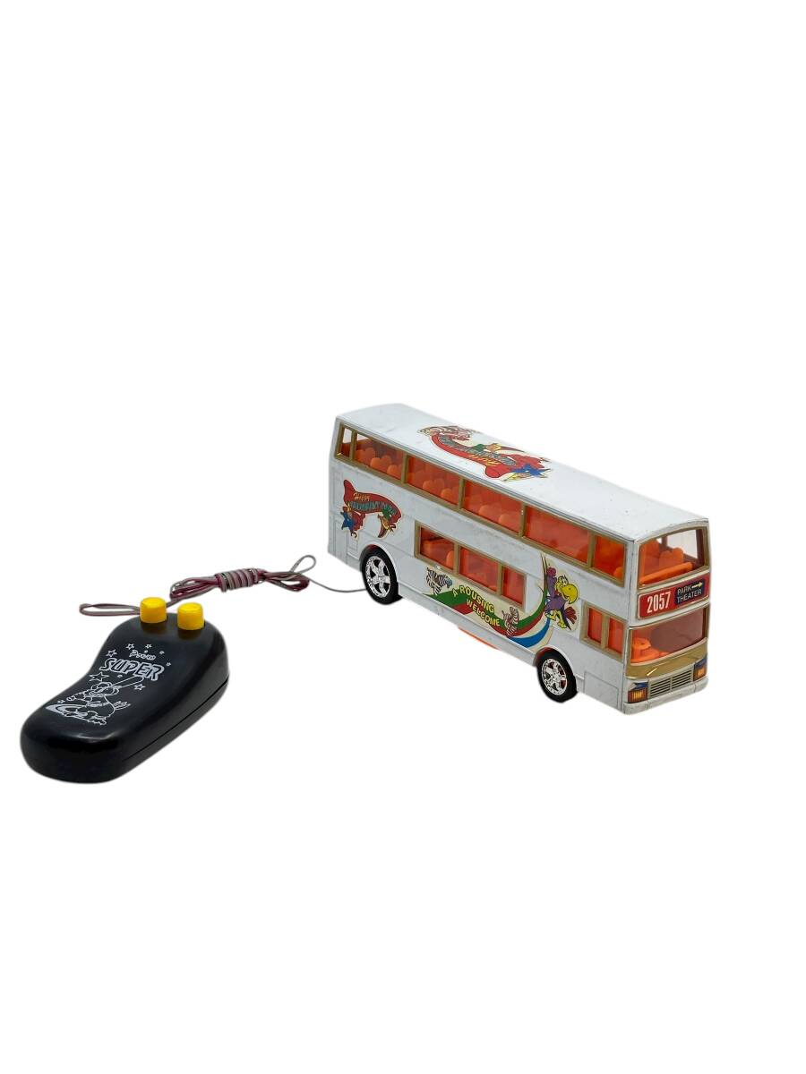 Çin Malı Uzaktan Kablo Kumandalı Plastik Oyuncak Otobüs AOB4605 (N) - 2