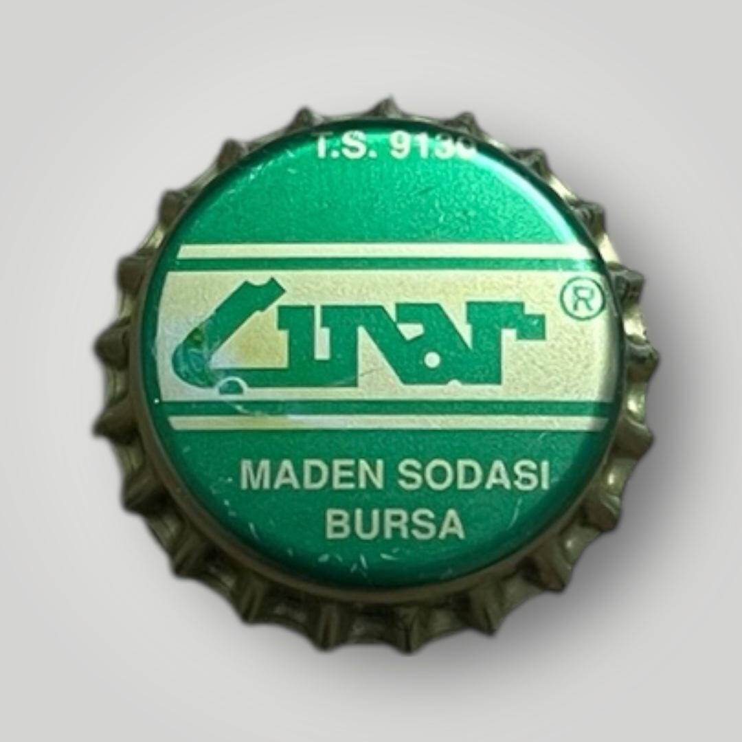 ÇINAR Maden Sodası Bursa Basılmamış Gazoz Kapağı CMK2-1238 - 1