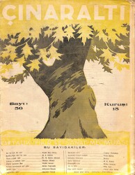ÇINARALTI Türkçü Dergi Sayı:56 17 Birinciteşrin 1942 - Yusuf Ziya Ortaç, Orhan Seyfi Orhon NDR88181 - Gökçekoleksiyon