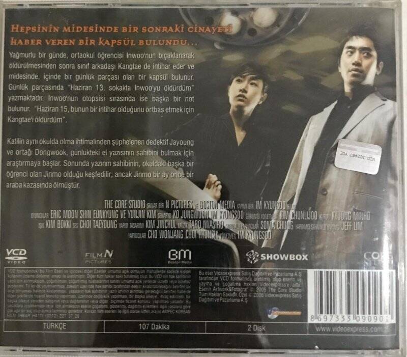 Cinayet Günlükleri VCD Film VCD13378 - 2