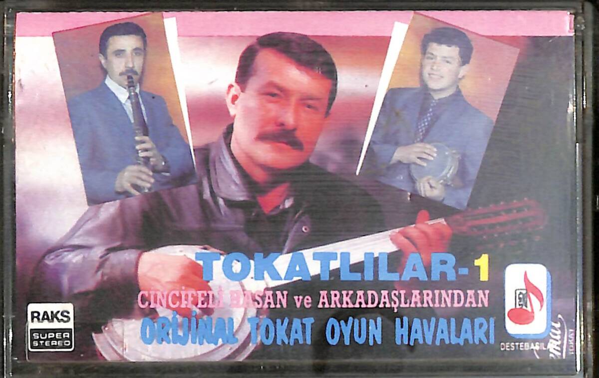 Cincifeli Hasan Ve Arkadaşları - Tokatlılar 1 Kaset (İkinci El) KST26673 - 1