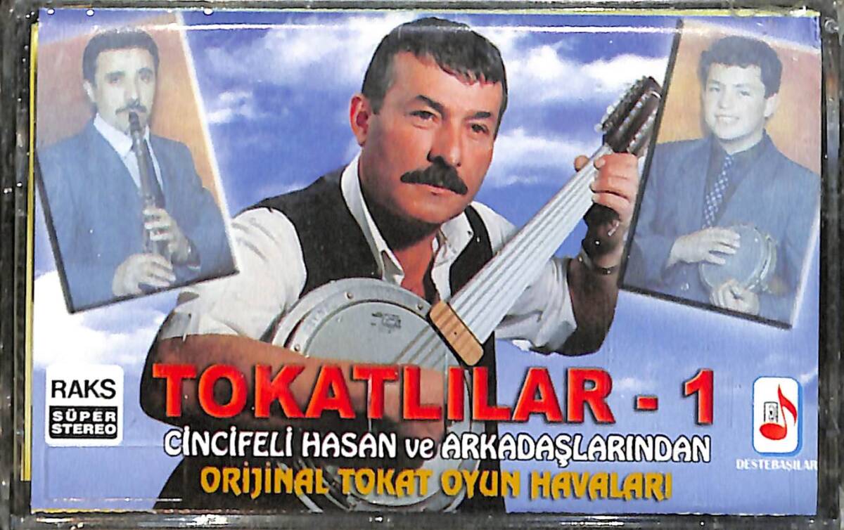 Cincifeli Hasan Ve Arkadaşlarından Orijinal Tokat Oyun Havaları Kaset (Sıfır) KST26795 - 1