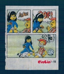 CİNCİN 1984 Karikatür Seriisi No 11 Sakız Kağıdı Çıkartma # SKZ2245 - Gökçekoleksiyon