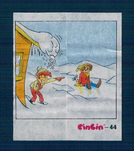 CİNCİN 1984 Karikatür Seriisi No 44 Sakız Kağıdı Çıkartma # SKZ2275 - 3