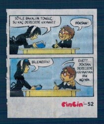 CİNCİN 1984 Karikatür Seriisi No 52 Sakız Kağıdı Çıkartma # SKZ2246 - 3