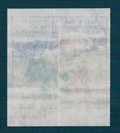 CİNCİN 1984 Karikatür Seriisi No 81 Sakız Kağıdı Çıkartma # SKZ2229 - 2