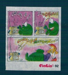 CİNCİN 1984 Karikatür Seriisi No 92 Sakız Kağıdı Çıkartma # SKZ2232 - 3